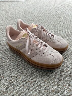 ADIDAS gazelle platform sneakers